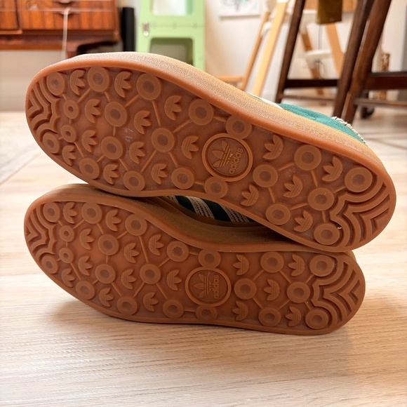 adidas Gazelle Bold in Collegiate Green Women's Size 6 1/2 - Picture 6 of 8